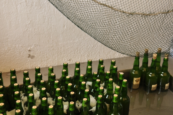 Botellas de sidra