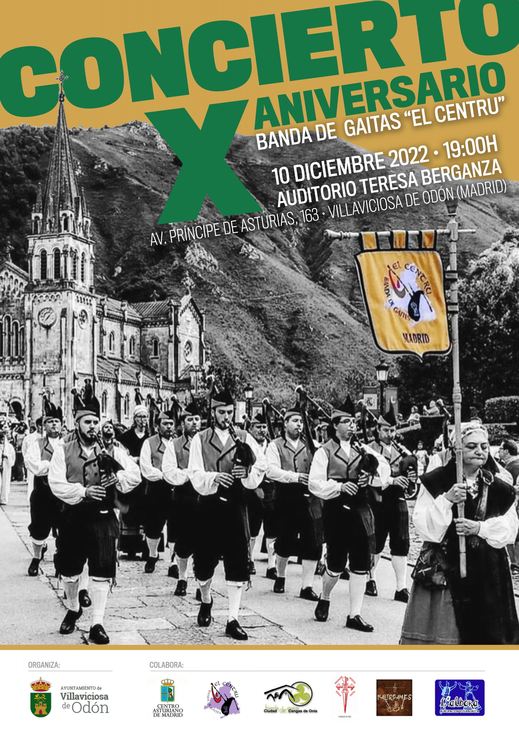 Póster del concierto