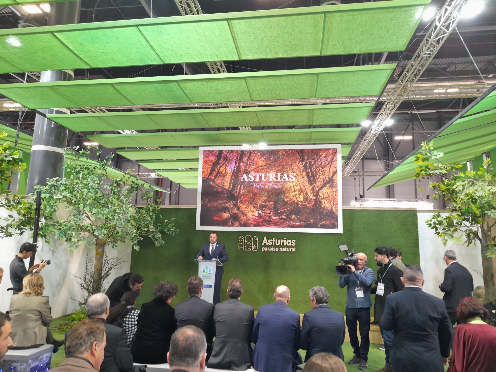 Foto de l acto de FITUR