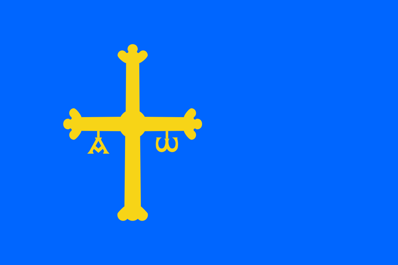 bandera de Asturias